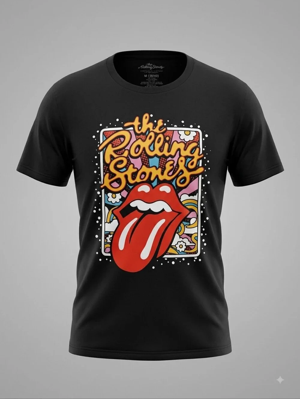 The Rolling Stones Classic Tongue Graphic Tee - Size Medium